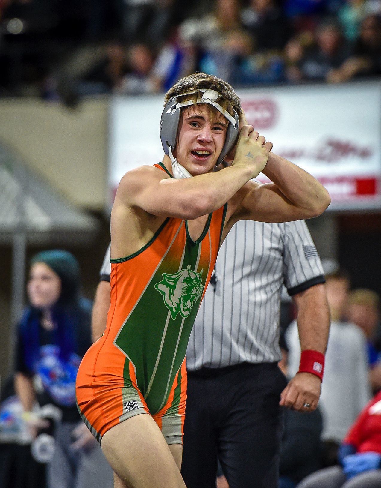 Day two of the wrestling tournament